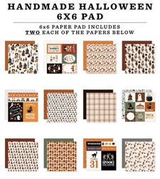 Carta Bella Paper Pad 6x6" - Handmade Halloween